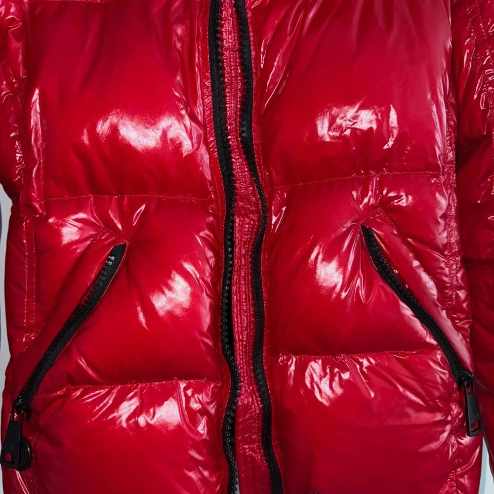 SAM. New York Freestyle Down Puffer Jacket – High Shine Red (Size M) - Picture 6 of 6